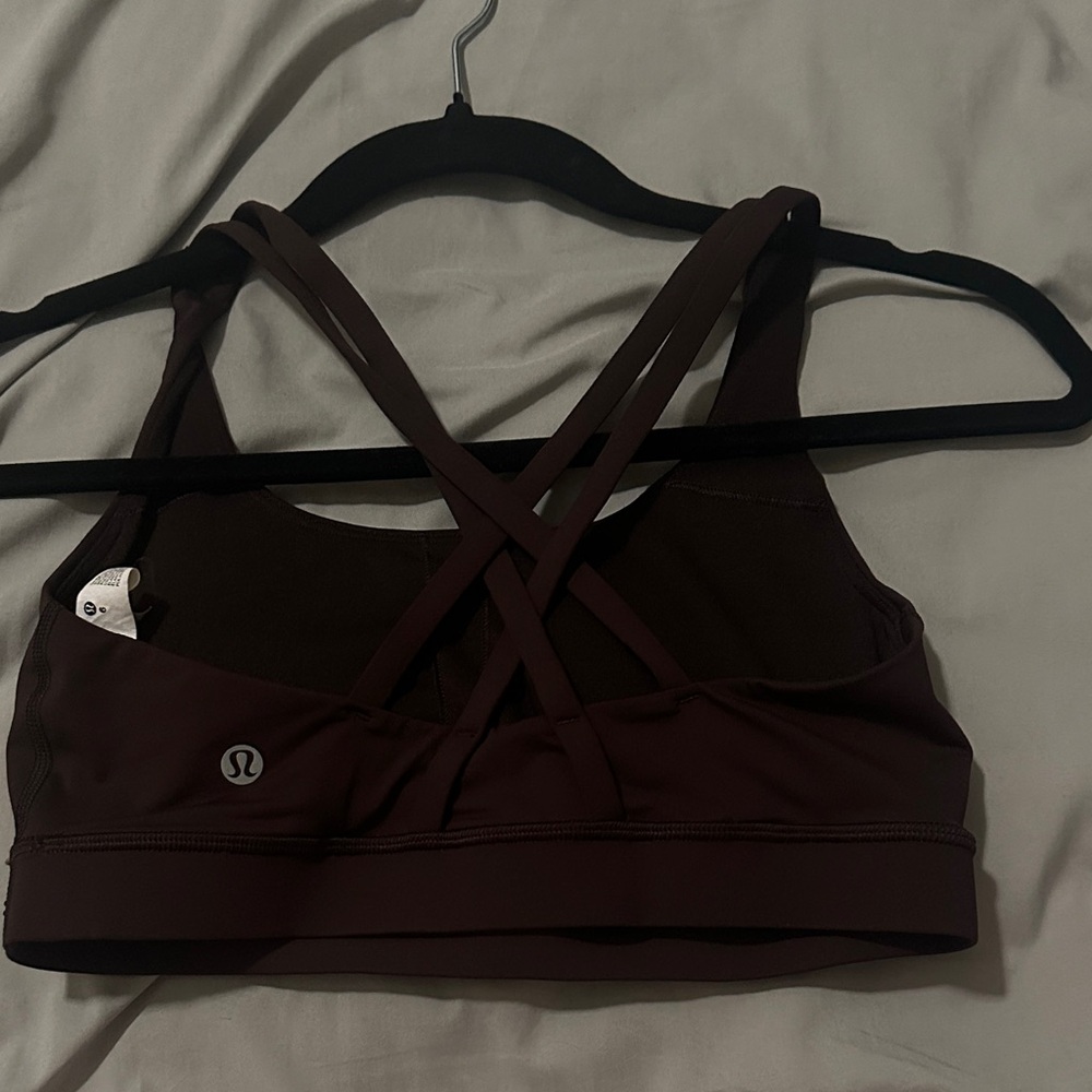 lululemon athletica Dark Brown Sports Bra